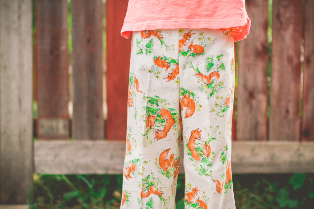 70's fashion | kid model | junior model | vintage bell bottoms | woodland critters | what does the fox say | traveling photographer | family photographer | lifestyle photography | living on a bus | vintage finds